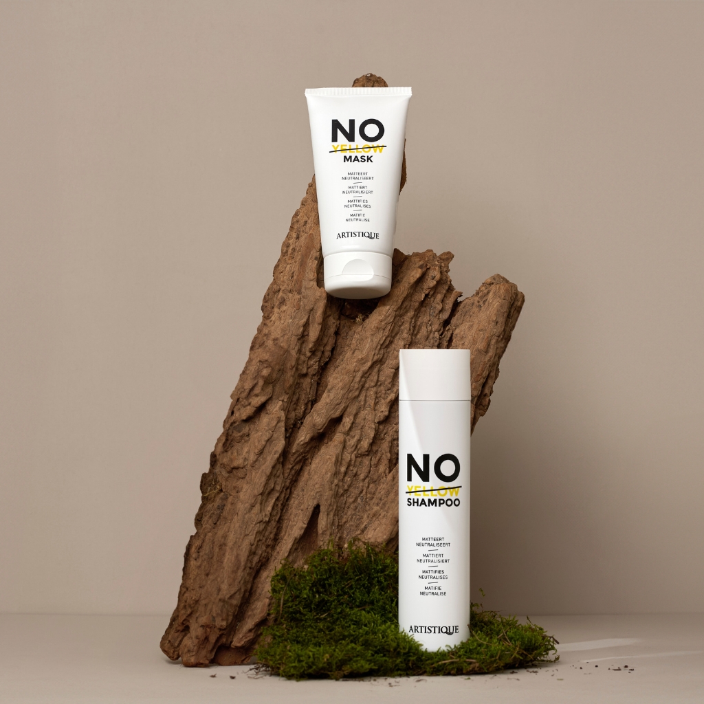 No yellow shampoo en mask van artistique
